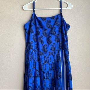 Banana Republic Blue Midi Dress!